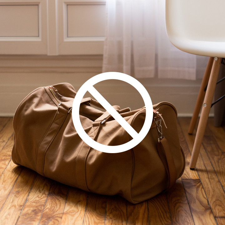 Travel Packing Don'ts