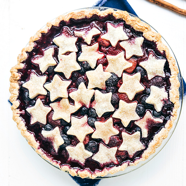 TRIPLE BERRY PIE