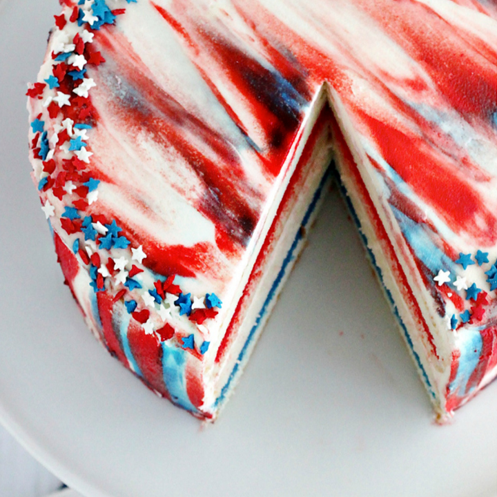 PATRIOTIC CAKE