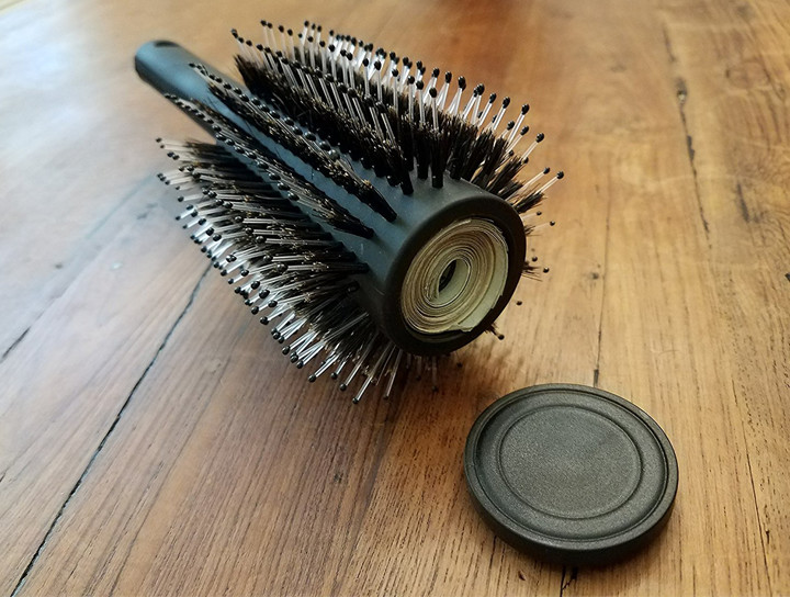 Hair Brush Diversion Safe