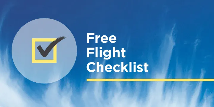 free flight checklist