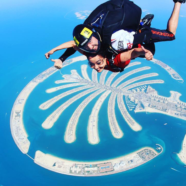 Skydive over Dubai