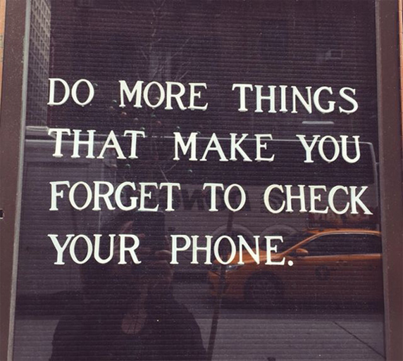 Do More Things That Make You Forget TO Check Your Phone