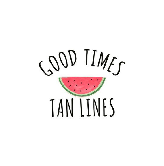 Good Times Tan Lines