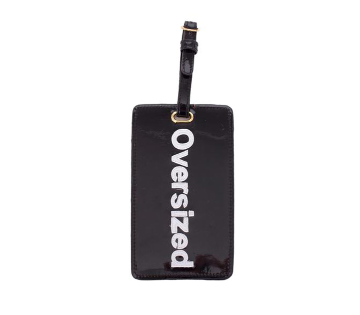 oversized luggage tag