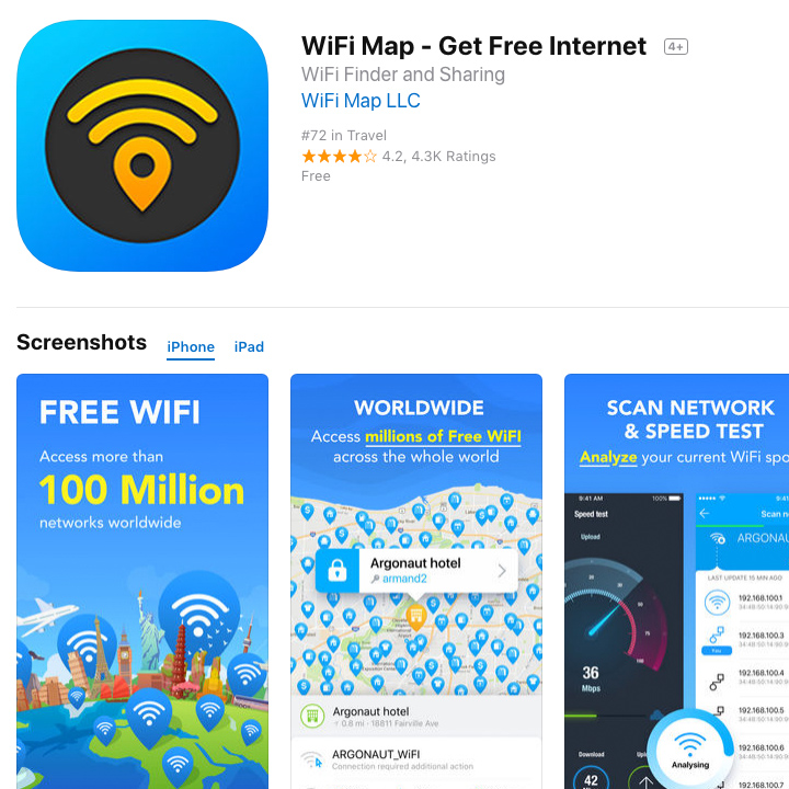 wifi map app