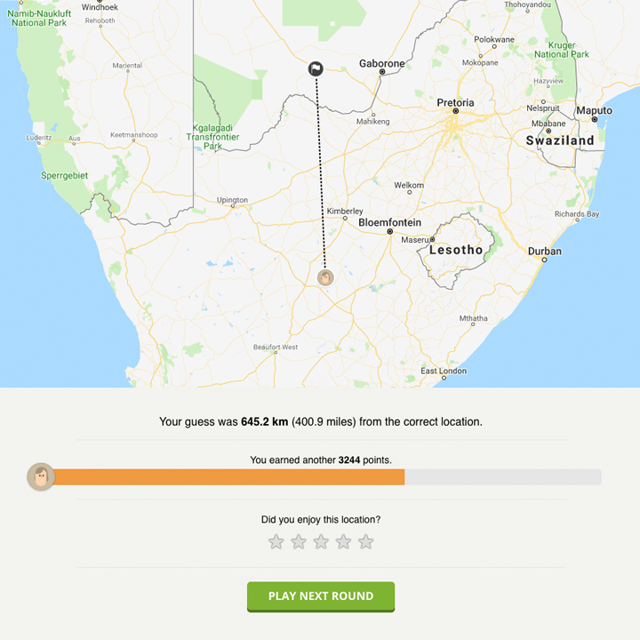 geoguessr game