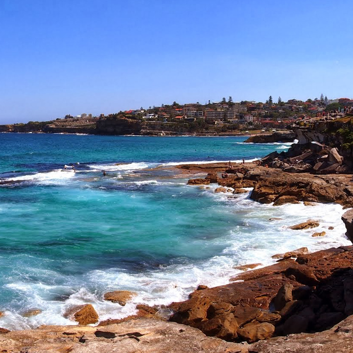 Australia cliffside