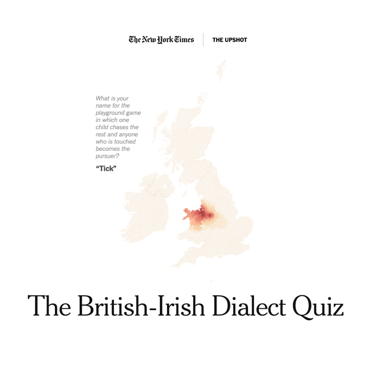 British-Irish Dialect Quiz