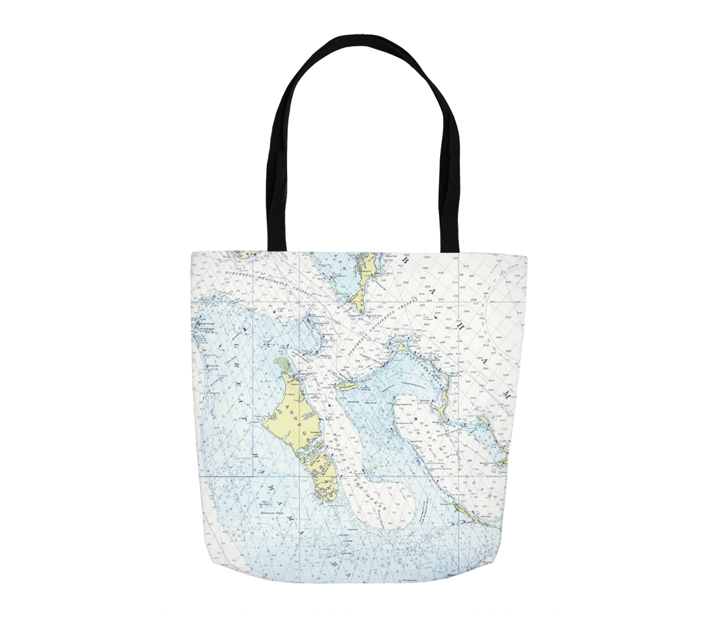 map tote bag