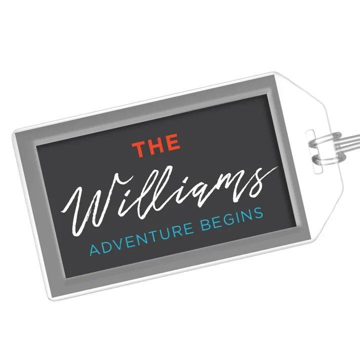 family adventure bag tag