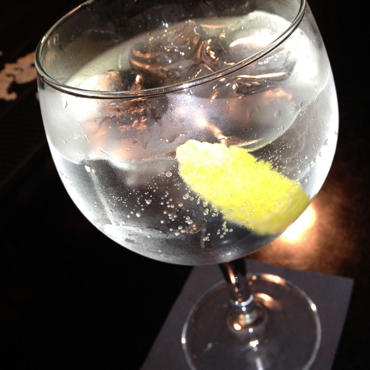 Gin and tonic