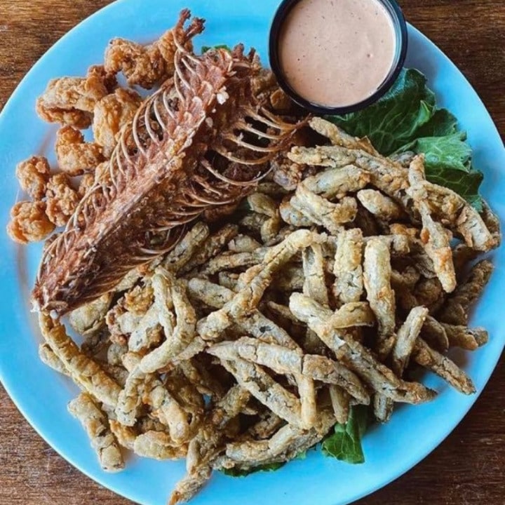 21 Most Exotic & Weird Foods In The World - Fried Rattlesnake 