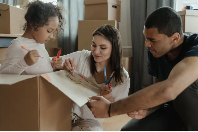 Expat Enjoying Their New Home